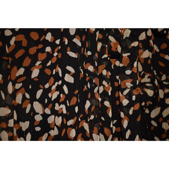 CLOVER AND SLOANE $98 3/4 Sleeve Abstract‎ Dot Fit & Flare Dress Size 12 - Picture 4 of 4